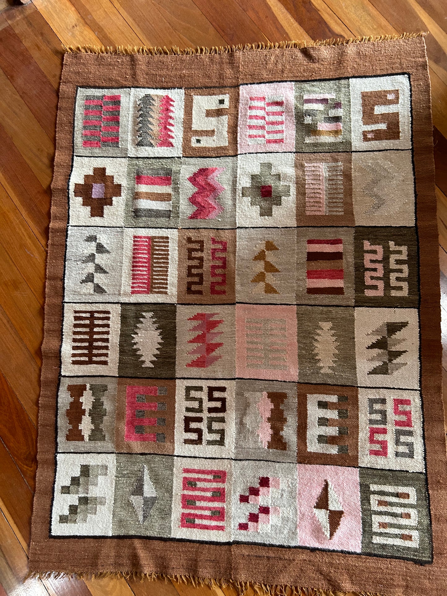 Tapete Kilim Andino 1.45 x 1.10