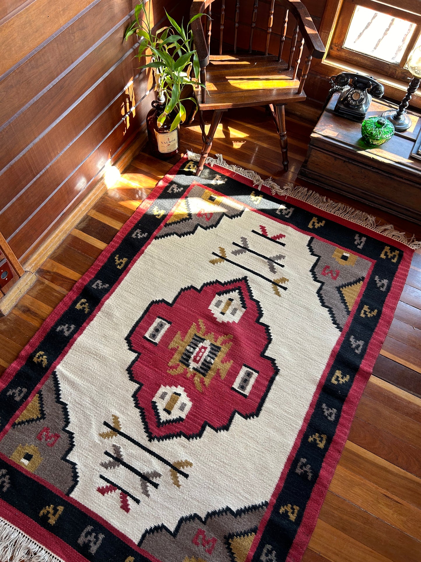 Tapete Kilim Indiano 185 x 130