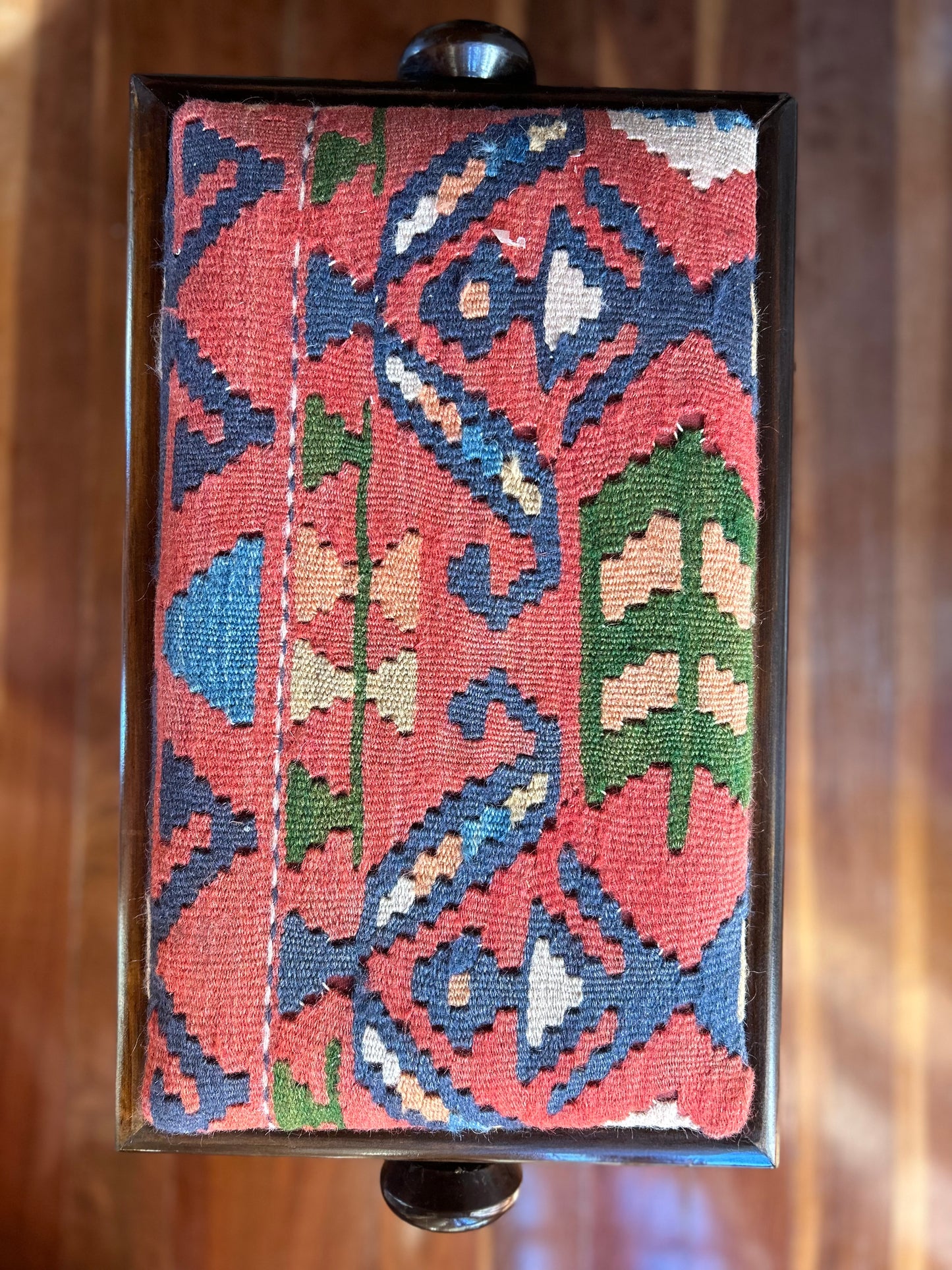 Banqueta de piano Kilim