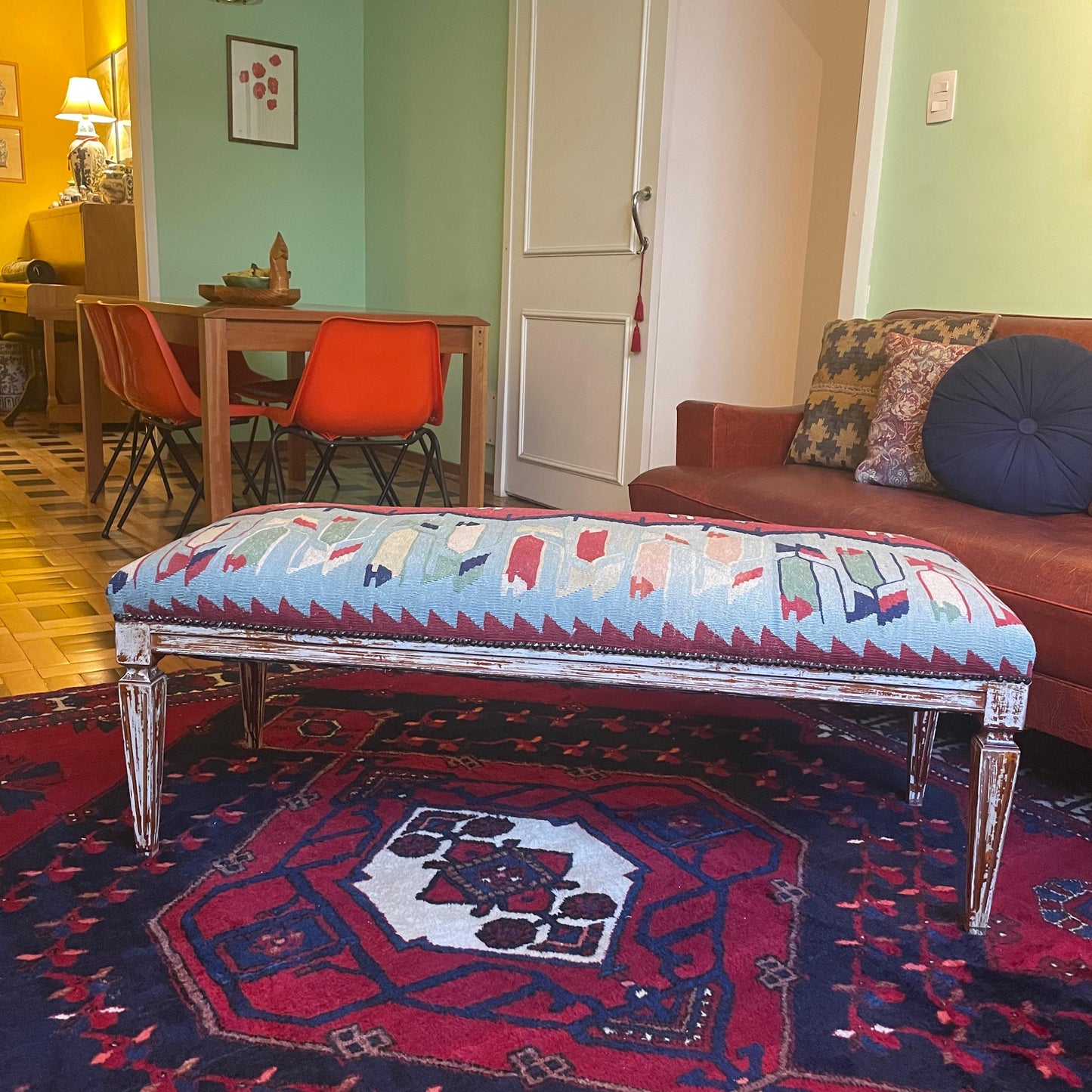 Banco francês Kilim