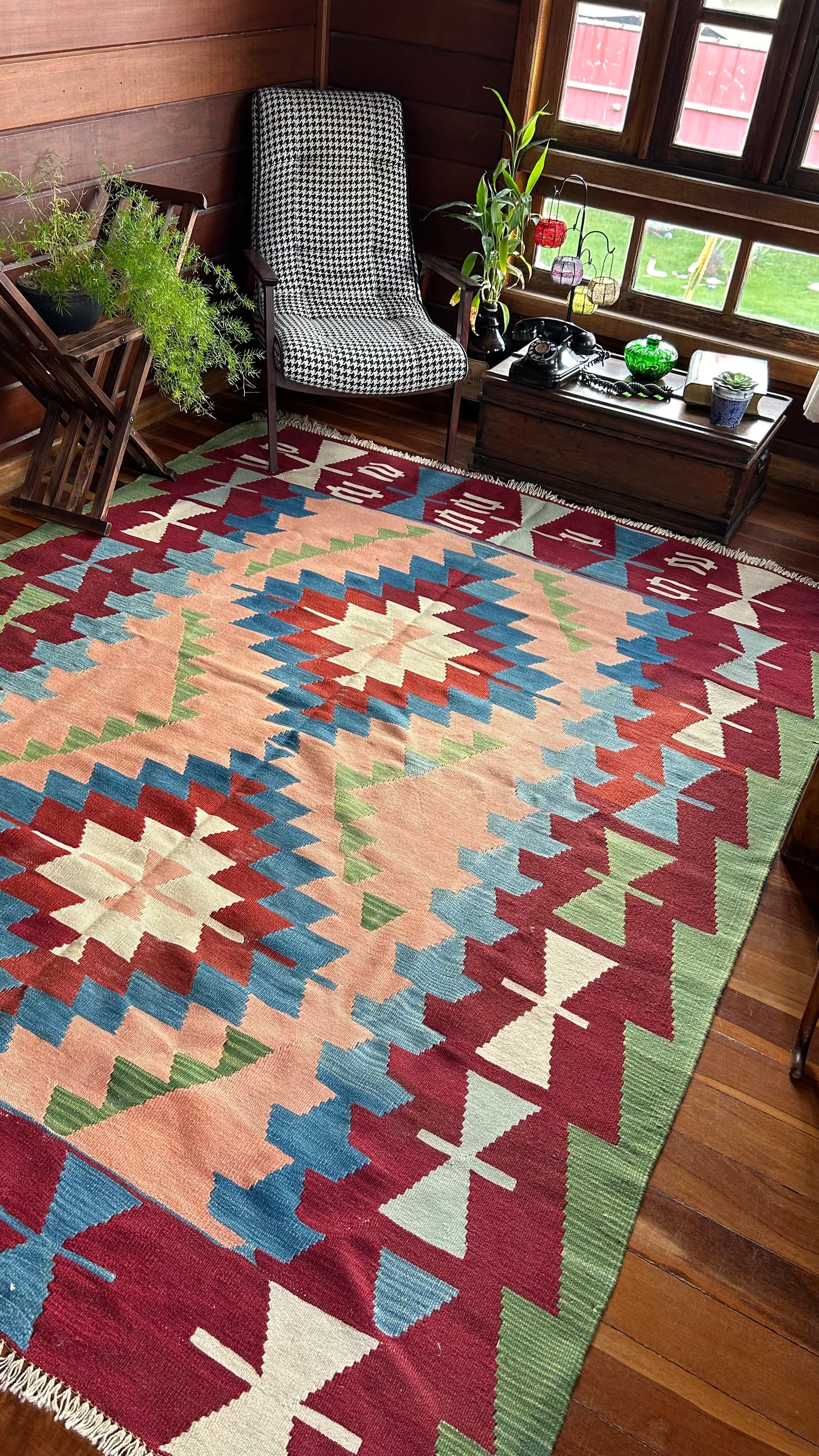 Tapete Kilim turco 240 x 190