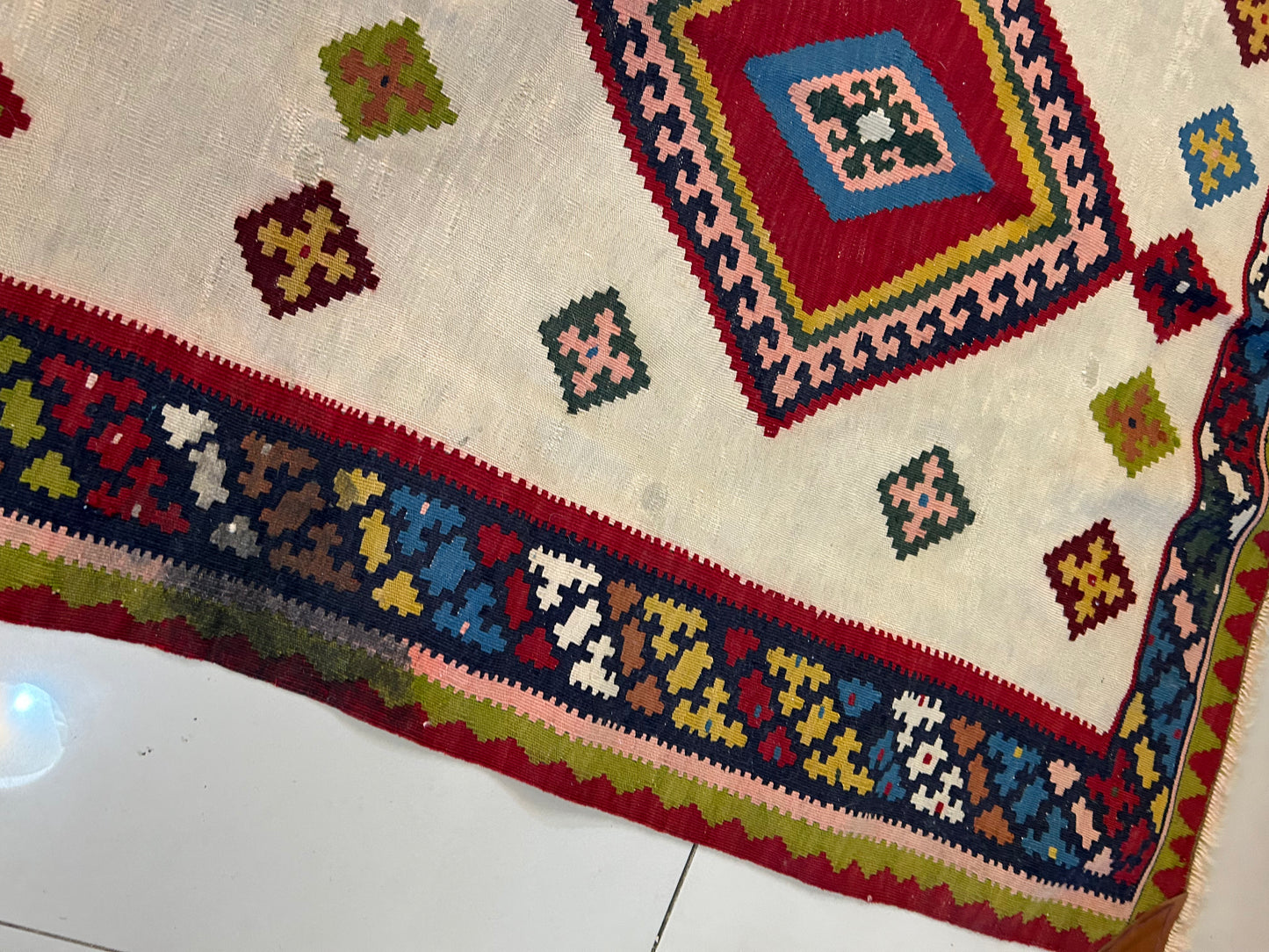 Tapete passadeira Kilim 2.00 x 1.00