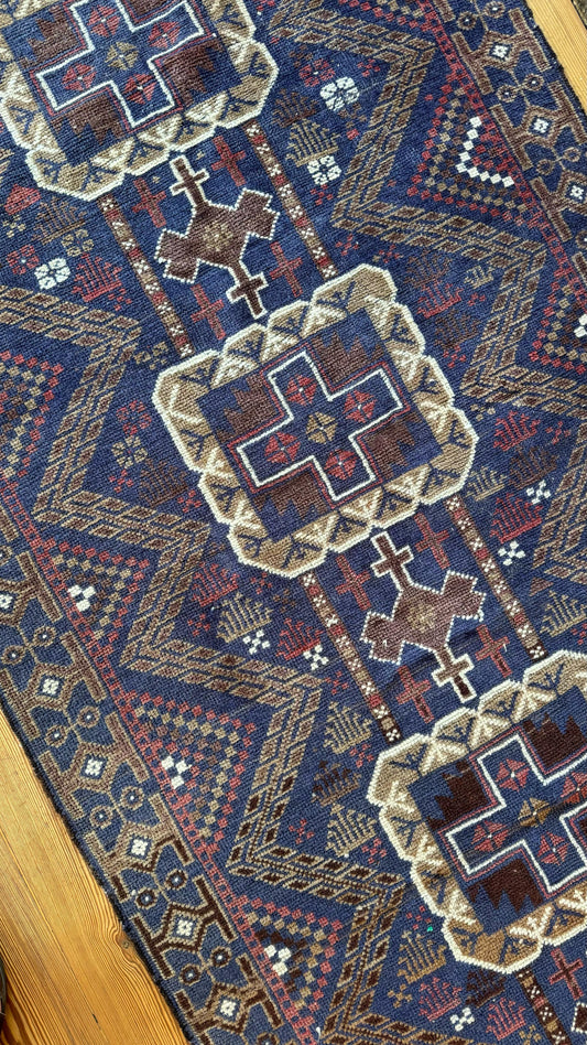 Passadeira Hamadan 200 x 105 cm