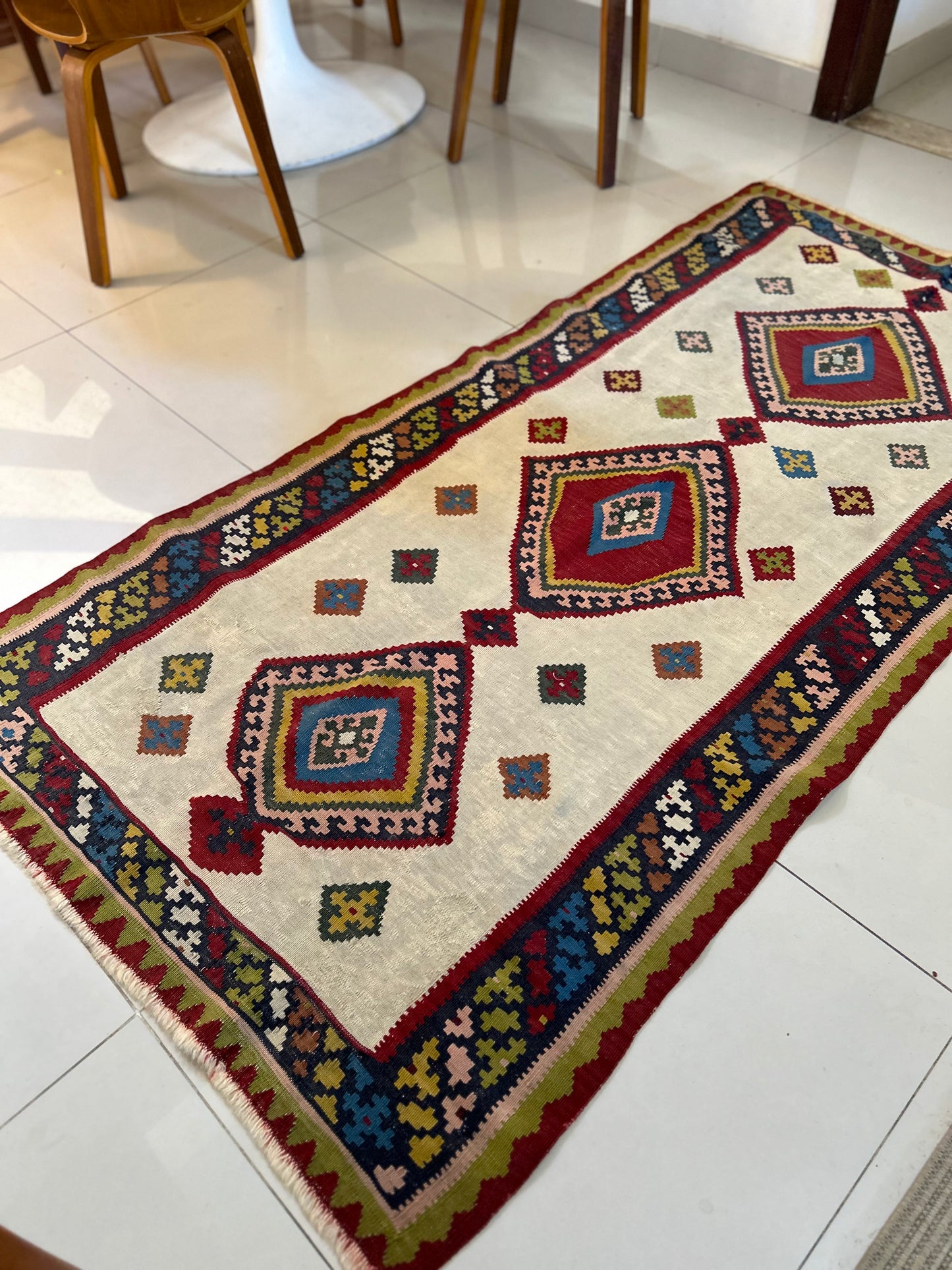 Tapete passadeira Kilim 2.00 x 1.00