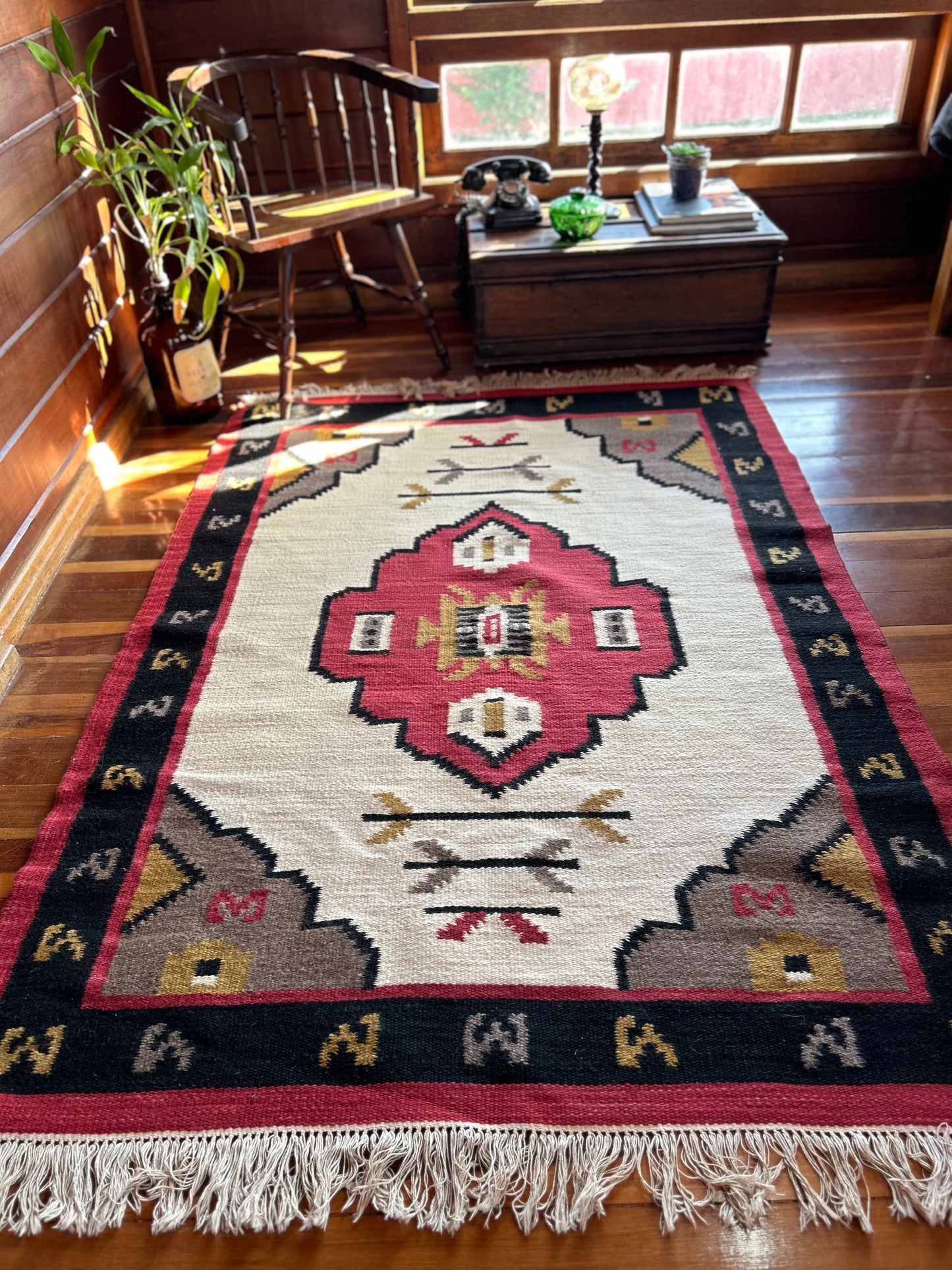 Tapete Kilim Indiano 185 x 130