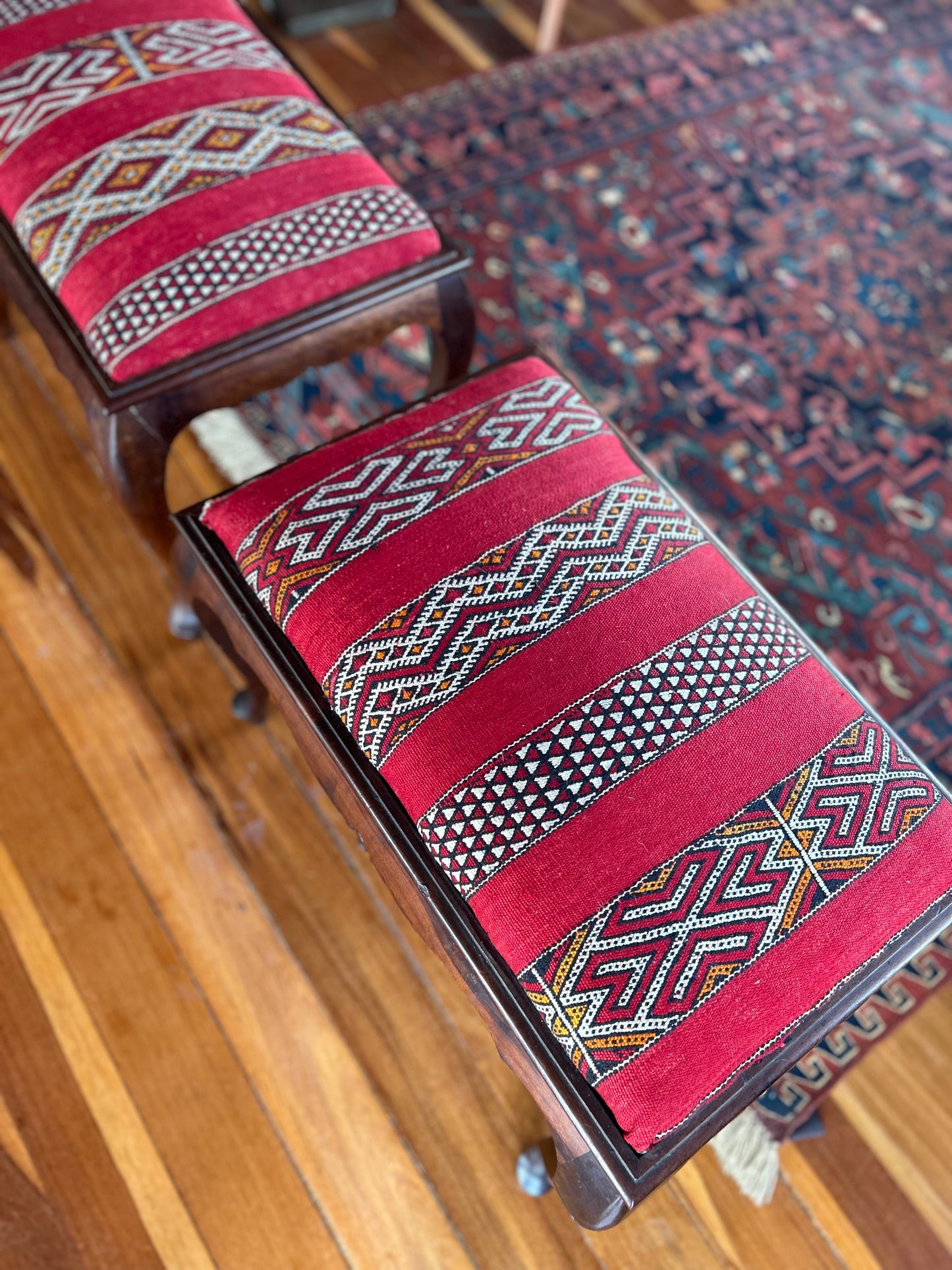 Banqueta Kilim Marroquino